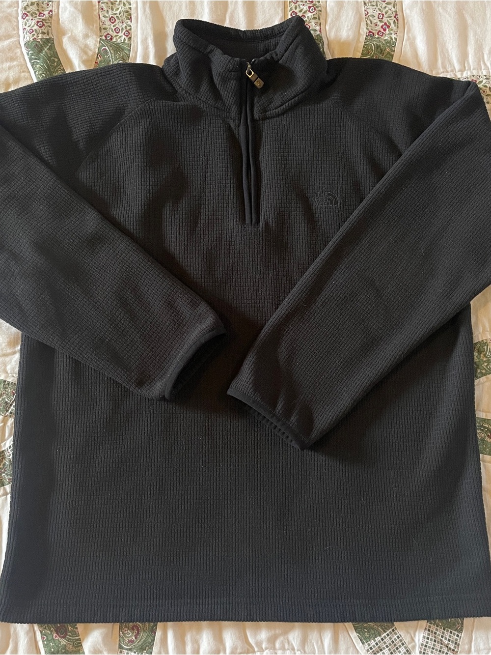 The North Face Black Men's Quarter Zip Large Gorpcore Outdoors